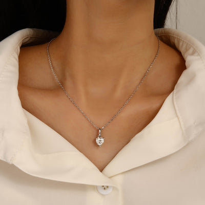 שרשרת לב 0.5קראט